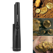 (Black) Metal Detector Pin Pointer High Sensitivity All Gold Finder Electronic Measuring Tool