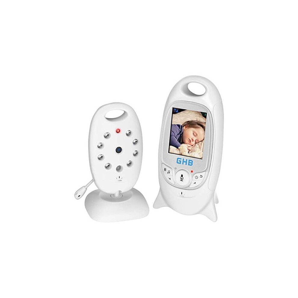 Baby Monitor Video Baby Monitor Wireless With Camera Night Vision Temperature Monitoring Lullaby Function 2 Way Talk Ghb