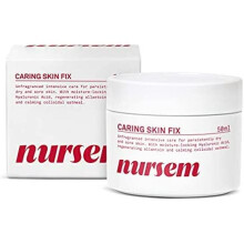Nursem CARING SKIN FIX – 50ml | Intensive hand treatment & intensive restoring natural barrier cream for hard-working hands, suitable for sensitive
