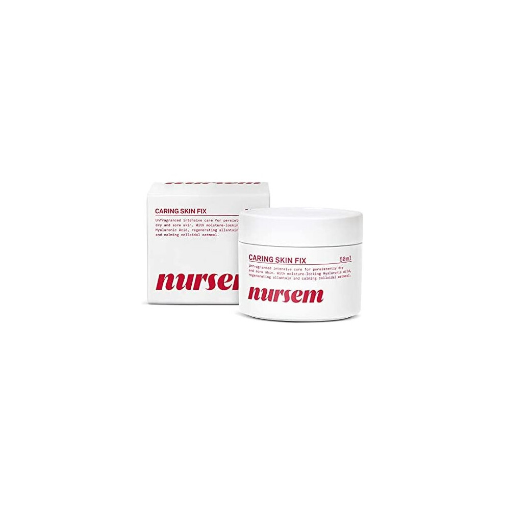 Nursem CARING SKIN FIX – 50ml | Intensive hand treatment & intensive restoring natural barrier cream for hard-working hands, suitable for sensitive