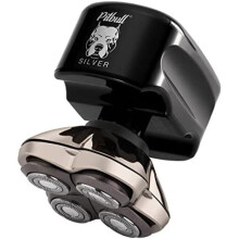 Skull Shaver Silver PRO Men's Electric Head Shaver Electric Razor for Head and Face (EU Plug)