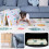 Folding 2Sides Baby Play Mat Large Foam Crawling Playmat Extra Thick 6