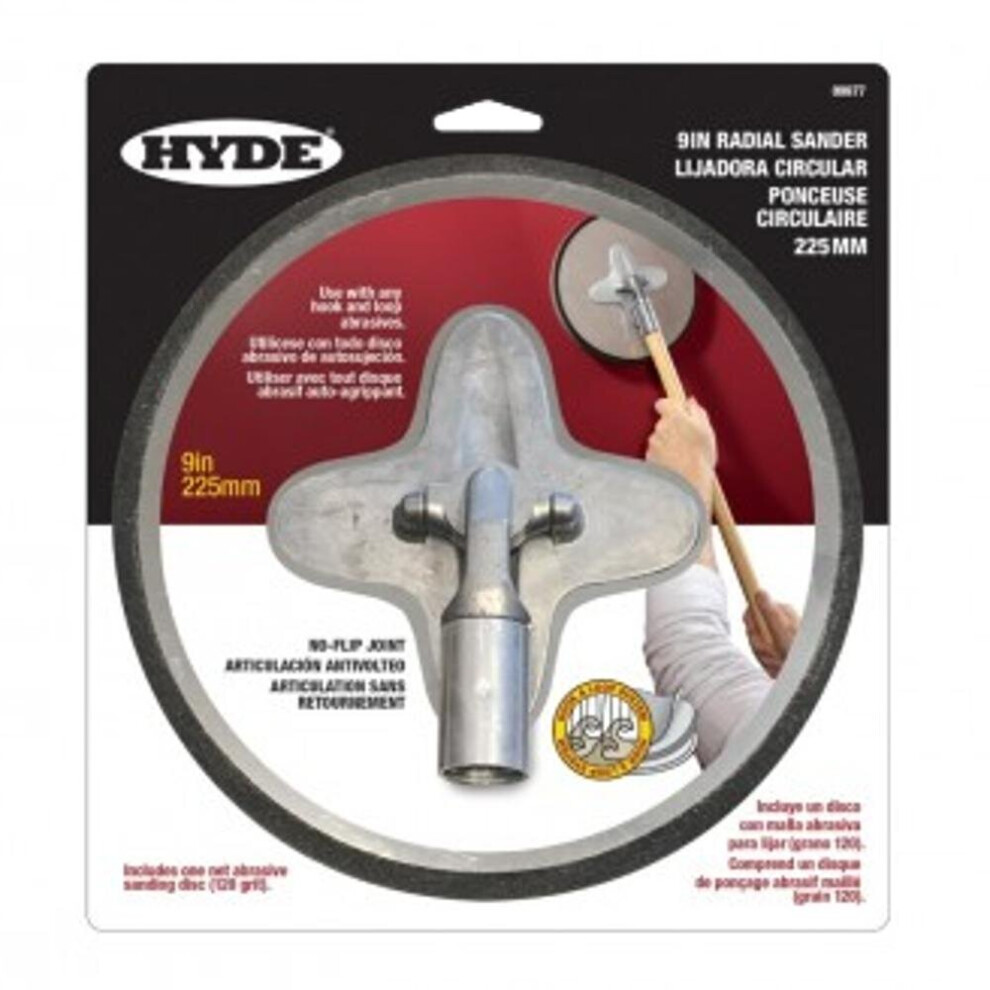 Hyde 09977 Radial Wall Sander 225mm (9")