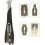 Hyde 10450 Quick Release Contour Scraper 6 Stainless Steel Blades 1