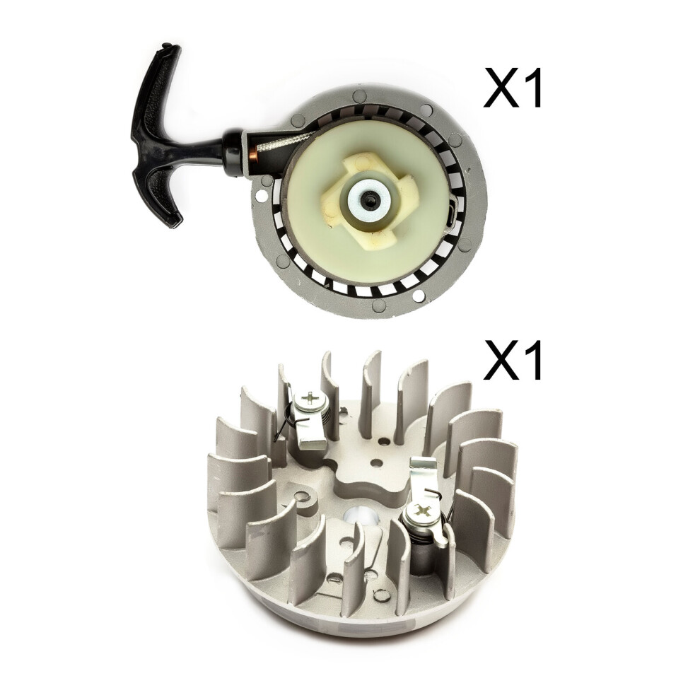 Mini Moto Easystart Pull Start Pullstart Flywheel Minimoto Quad Bike Silver 5055583048128