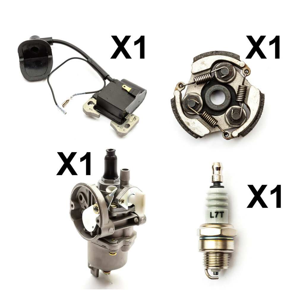 Mini Moto Dirt Bike Carburettor Clutch Ignition Coil Spark Plug 47Cc 49Cc 5055583048326