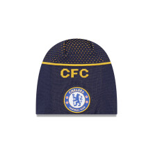 New Era Men's Engineered Skull Beanie ~ Chelsea FC Navy