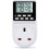 ORIDGET 24 Hour Digital Electric Timer Plug Socket with Countdown and On-Off Repeat Cycle Timer for Lights and Home Appliances, 13A / 240V 1