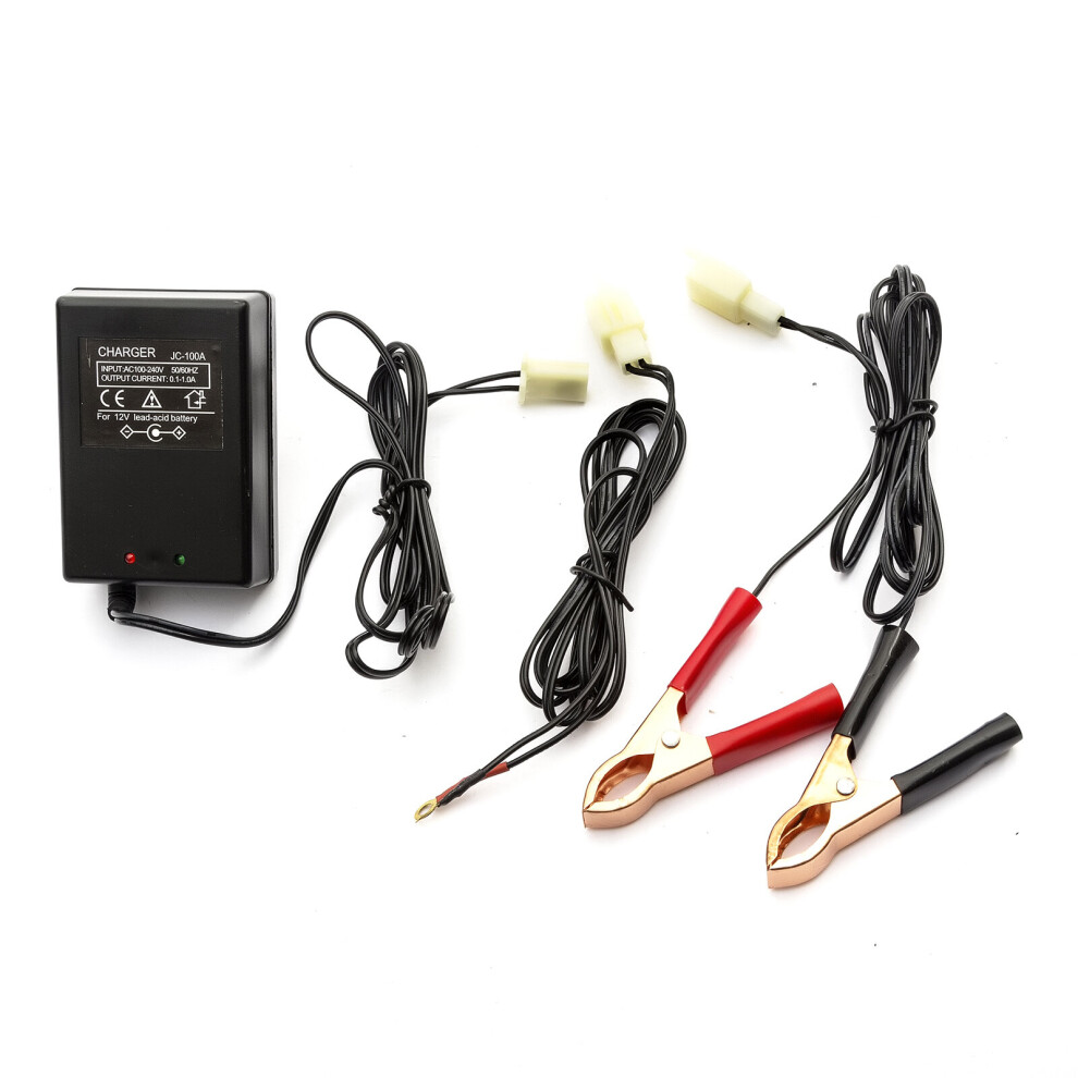 Intelligent 12V Quad Bike Atv Lead Acid Battery Charger Set Automatic Smart 5056213531997