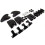 Deck Tray Platform Carry Box Luggage Carrier Roof Rack Luggage Cargo Aluminium Extra Large  Black 5