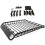 Universal Full Basket Roof Rack Cage Luggage Cargo Heavy-Duty Steel Black 2