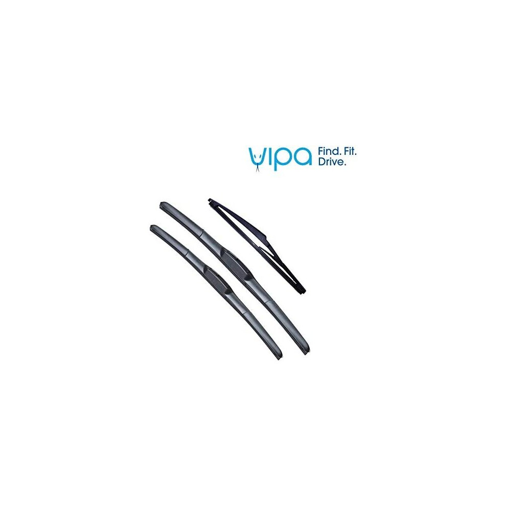 Vipa Wiper Blade Set Fits: Hyundai Tucson Suv Jun 2015 To May 2021 5056162284944