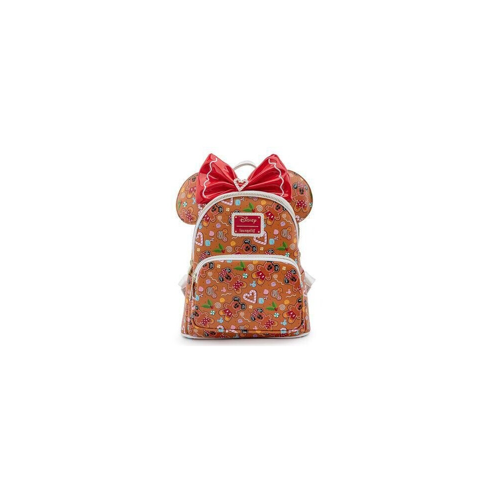 Disney By Loungefly Backpack & Headband Set Gingerbread Aop