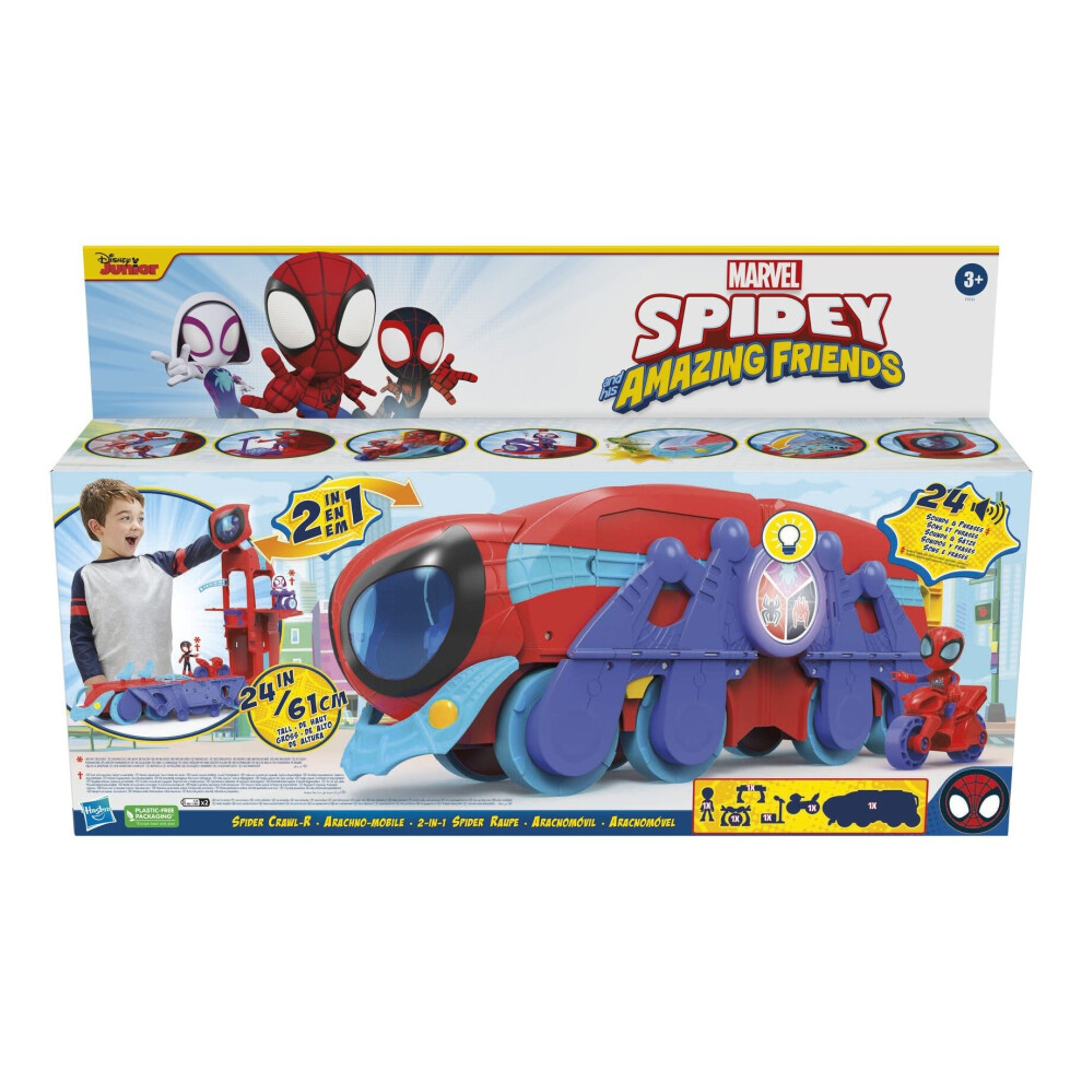 Spidey & His Amazing Friends Spider Crawl-R Playset