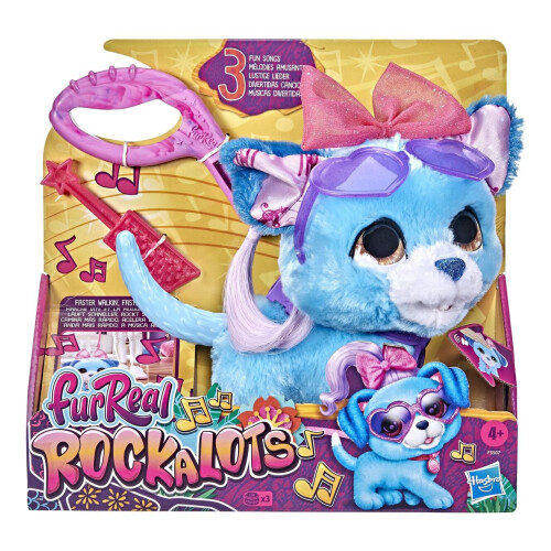 Hasbro FurReal Friends Rockalots Interactive Walking Puppy