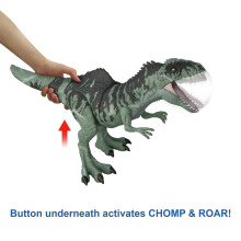 Jurassic World Dominion Dino Speelgoed, Strike N Roar Giganotosaurus Actiefiguur met Geluid