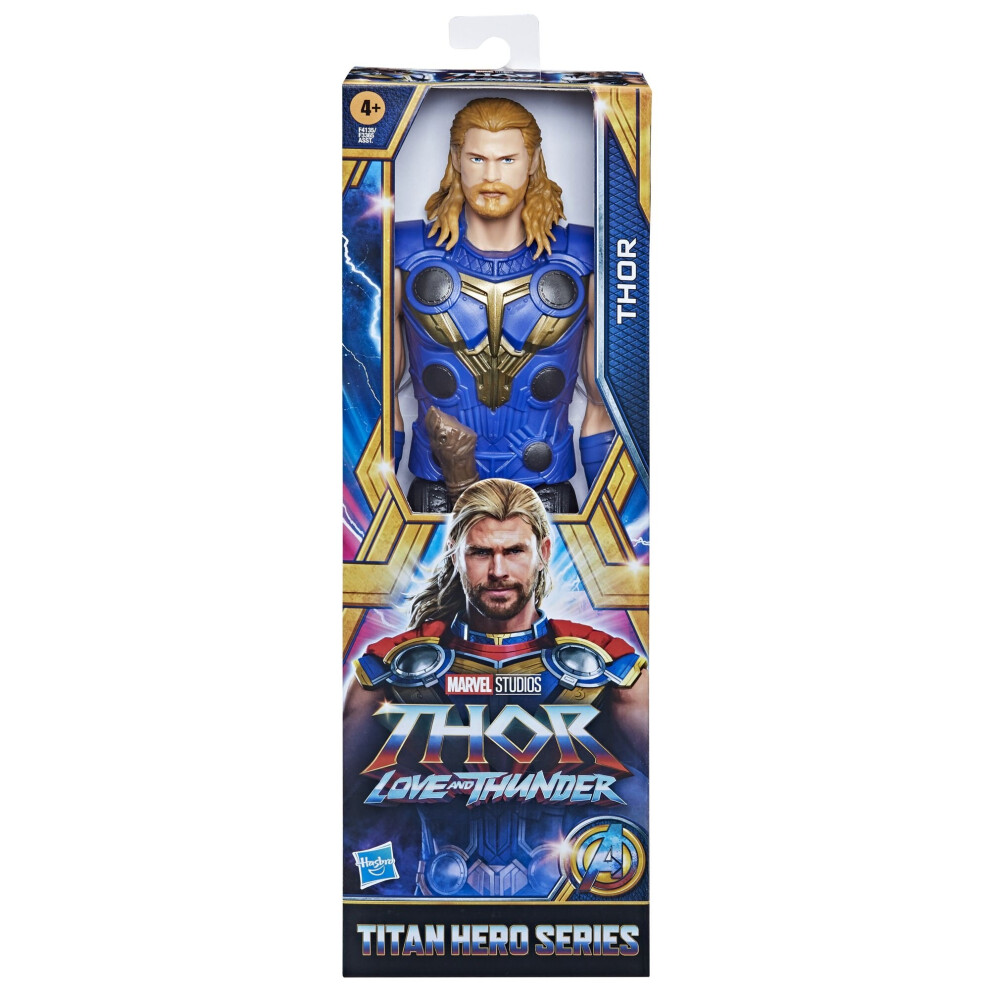 Hasbro Marvel Thor: Love And Thunder 12" Titan Hero Thor Action Figure