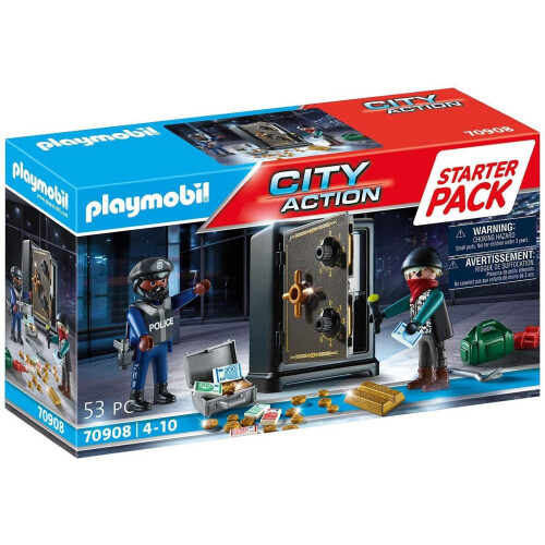 PLAYMOBIL PlayMobil Starter Pack Bank Robbery