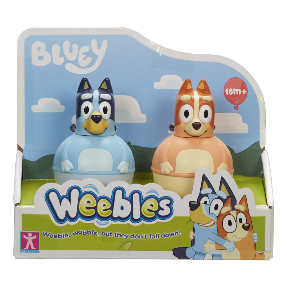 Character Options Bluey Weebles Twin Figure Pack