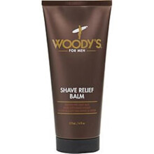 Woodys 337547 6 oz Shave Relief Balm for Men - Soothing Post-Shave Care