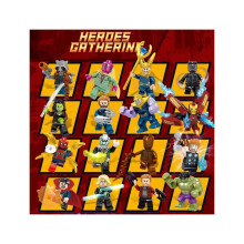 16PCS Minifigures Avengers Blocks