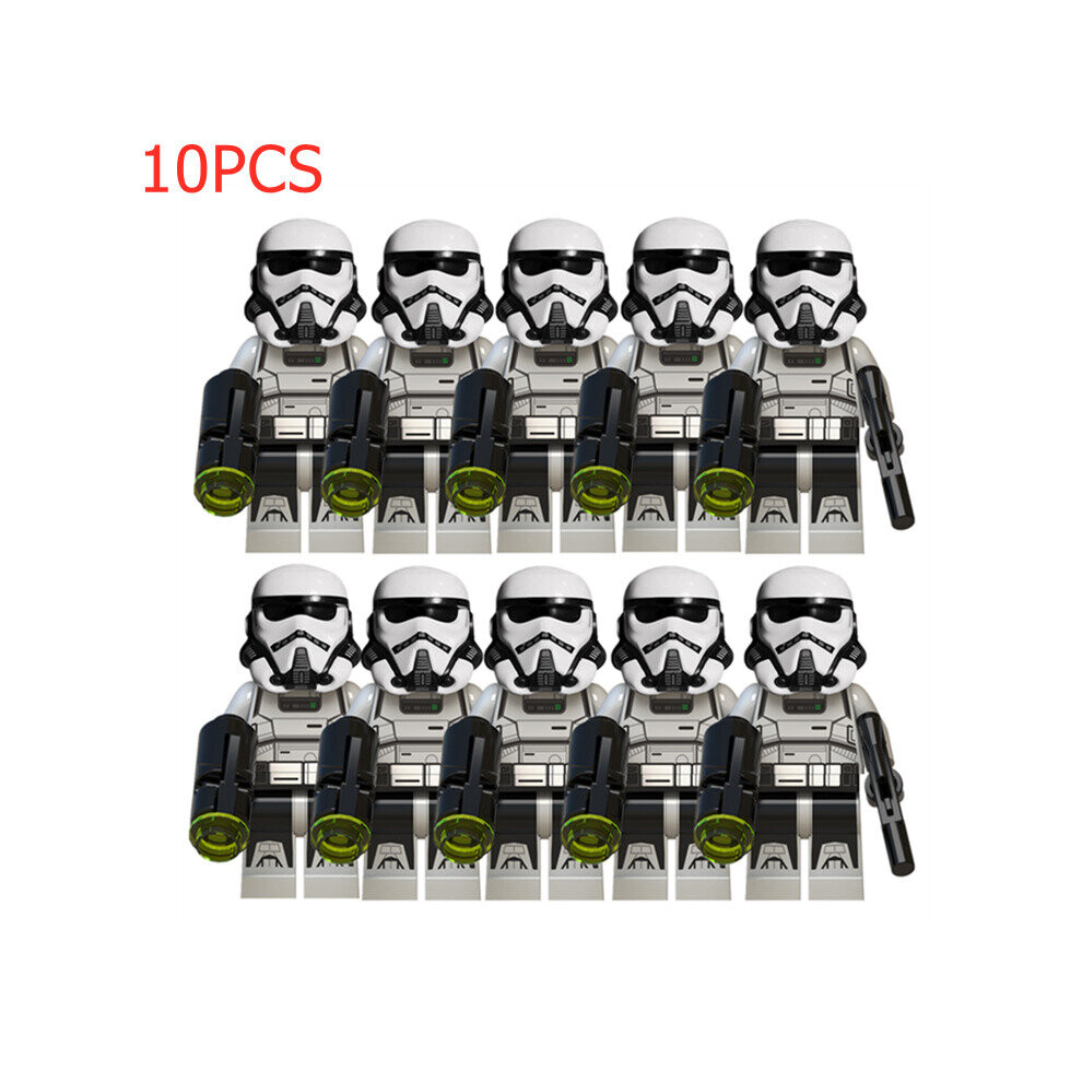 10PCS Clone Troopers Star Wars Minifigure Fit Lego