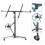 Switzer Switzer 15Ft Lift Drywall Hoist Foldable Plasterboard Panel Sheet Lifter Caster 13