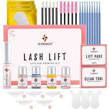 Lash Lift Kit for Perming, Curling and Lifting Eyelashes | 2022 Updated | Semi Permanent Salon Grade Supplies for Beauty Treatments | Includes Eye