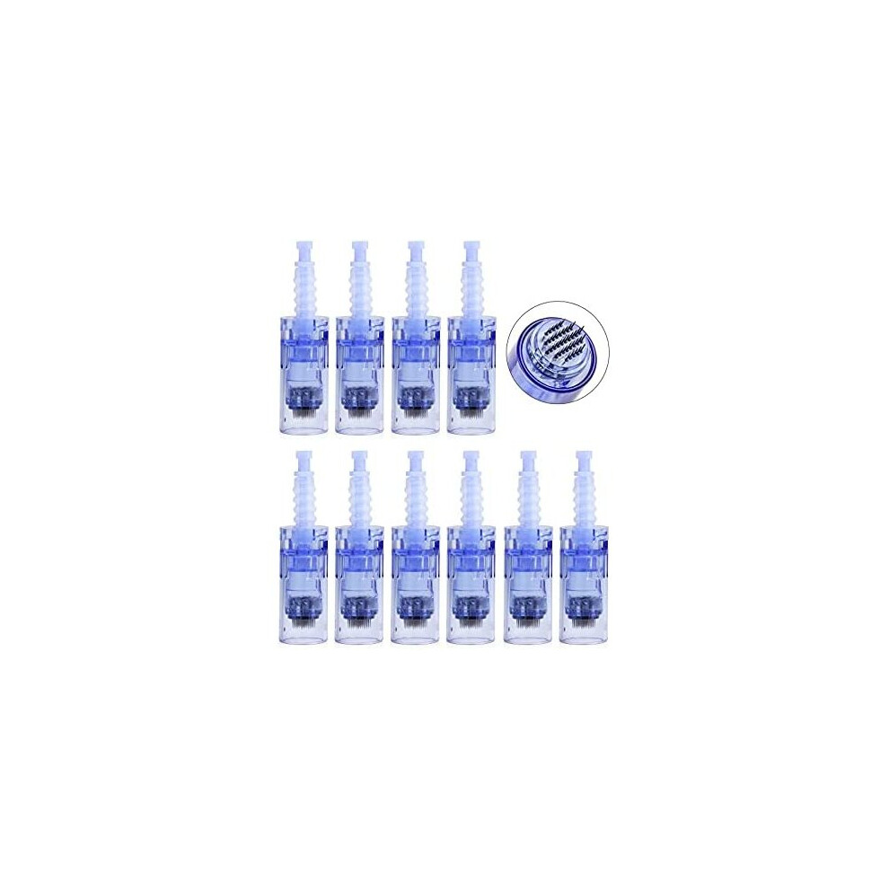 Topdirect Derma Pen Dr.pen Ultima A6 Needles Derma Pen Needle Cartridges Dr.pen Microneedling 12Pin/36Pin/Nano Round Needle Cartridges, Tips Derma Roller (36
