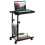 Costway C-shaped Sofa Side Table Adjustable End Table w/ Storage Basket 1