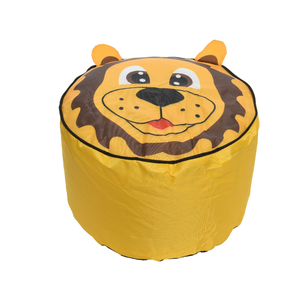 Kids Inflatable Lion Chair Foot Stool Portable Blow Up Seat 34cm-image-OPC-P9QXXCM-NEW