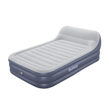 Bestway Tritech Inflatable Indoor Queen Sized Airbed Mattress with Built-In Pump