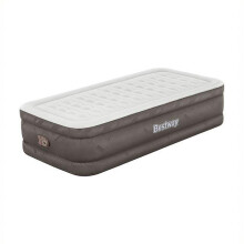 Bestway Fortech 1.91m Inflatable Indoor Twin Airbed Mattress w/ Built-In AC Pump