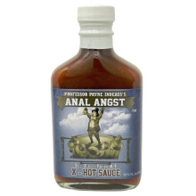 Professor Payne Indeass's Anal Angst Condiment Extra Hot Chilli Sauce Bottle