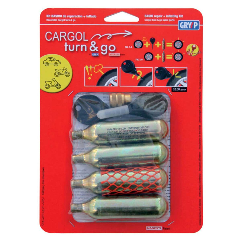 Oxford Cargol Turn & Go Repair Kit 4 8436034480730