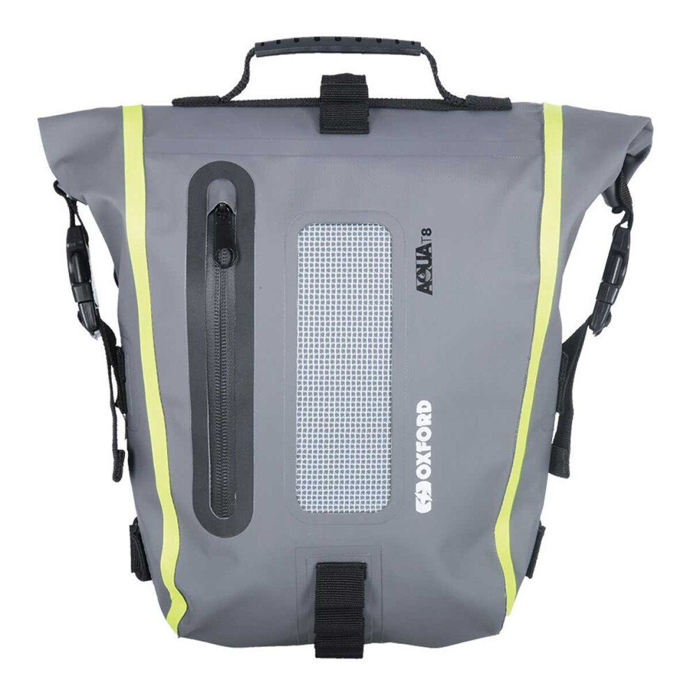 Oxford Aqua T8 Tail Bag / / Fluo Black/Grey/Yellow 5030009193453