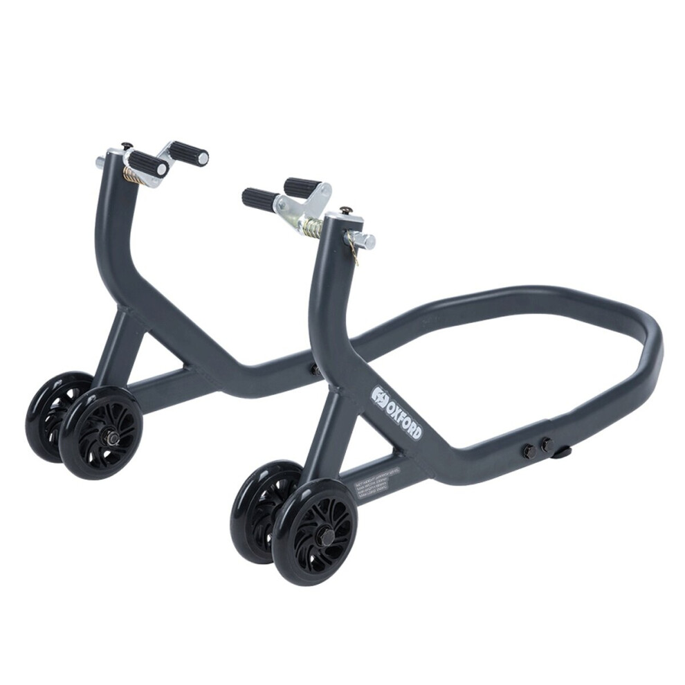 Oxford Zero-G Motorcycle Front Paddock Stand - Durable Steel, Stable Wheels - Image 9