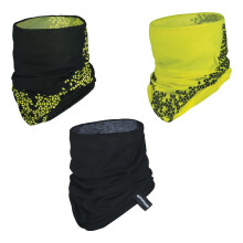 Oxford Tech Cubed Neck Tube Black / Yellow - Pack Of 3
