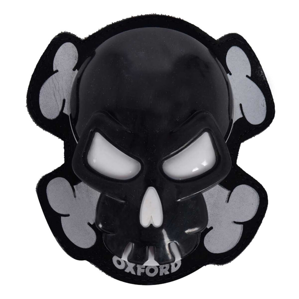 Oxford Skull Knee Sliders Black 5030009146831