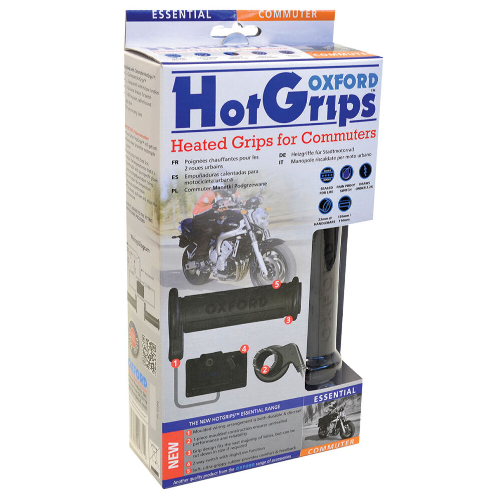 Oxford Essential Commuter Hotgrips 5030009007712