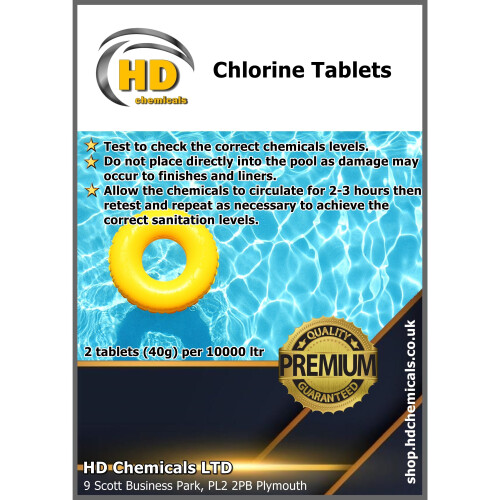 (6 Tablets) Multifunction Chlorine Tablets Swimming Pool Hot Tub Spa 1