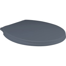 (Grey) Ram® Soft Close Toilet Seat with Quick Release