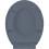 (Grey) Ram® Soft Close Toilet Seat with Quick Release 4