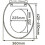 (White) Ram® Soft Close Toilet Seat with Quick Release 3