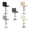 Black Comfortable Bar Stools UK Kitchen Home Chairs Set of 2 4
