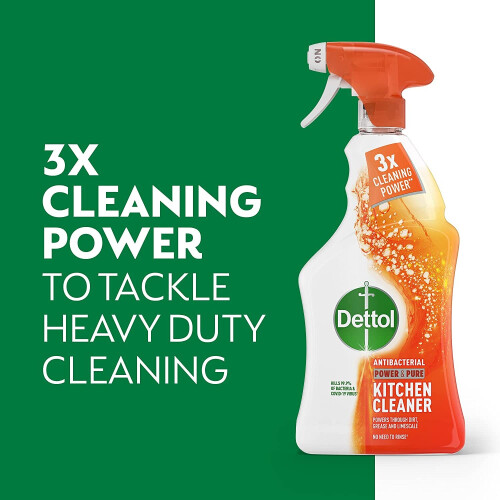 Dettol Dettol - Power & Pure Kitchen Spray - 1L 2