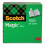 3M 3M 810SX20 0.75 in. x 25 yards 1 in. Core Magic Tape Refill, Clear 1