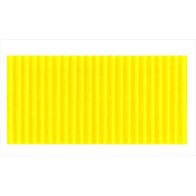 Corobuff 006024 Fade Resistant Solid Color Corrugated Paper Roll, Canary
