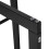 Homcom HOMCOM 100cm Metal Firewood Log Holder Rack Elevated Design, Base Side Rails 7