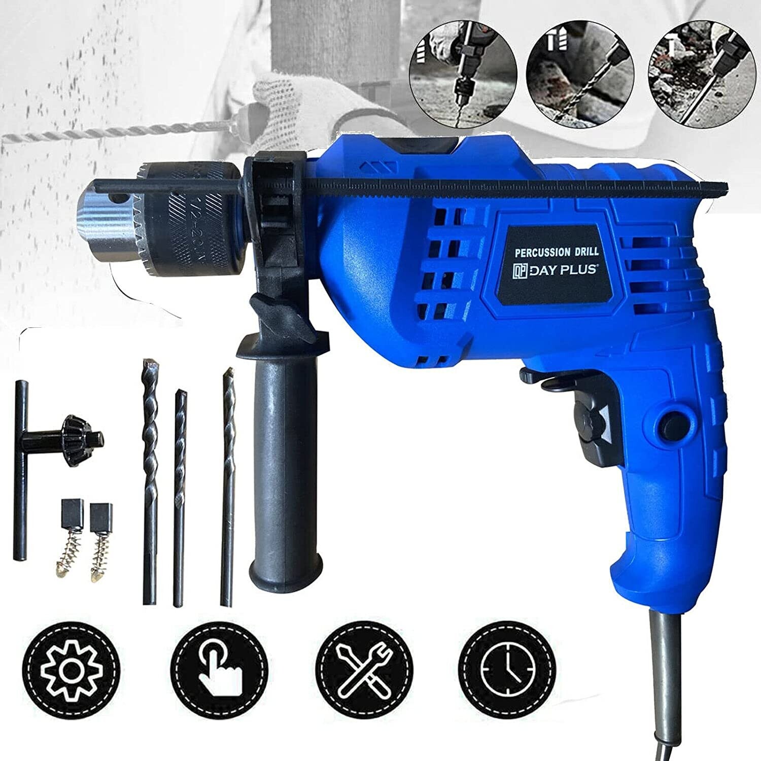 Impact Hammer Drill 850W 2 in 1 Rotary Electric Impact Power Drill on OnBuy